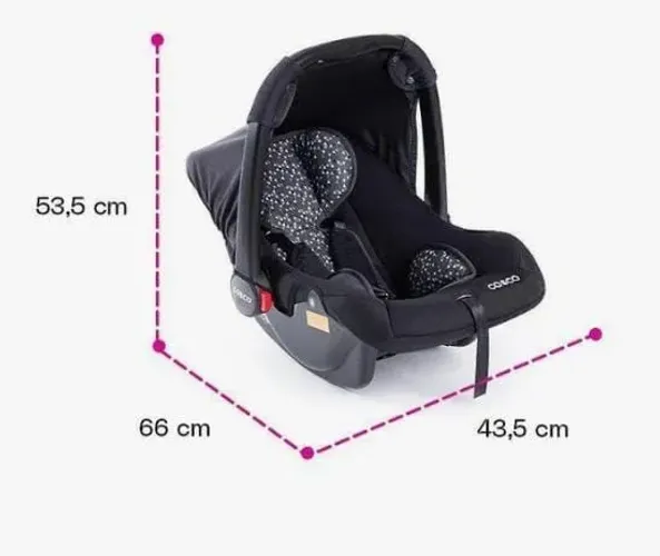 Bebê conforto da marca Cosco