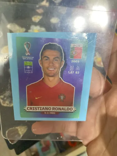 figurinha cristiano ronaldo 2022