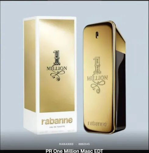 Perfume Rabanne 1 Million Masculino EDT 100ml Original Importado