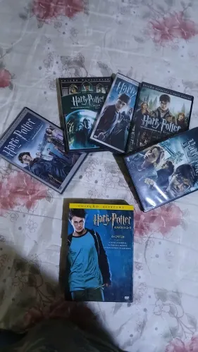 Coleção dvds filmes Harry Potter