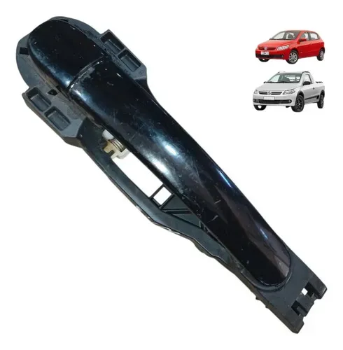Macaneta Externa Gol Voyage Saveiro G5 2008 2009 2010 2012 Preto Dianteira/traseira