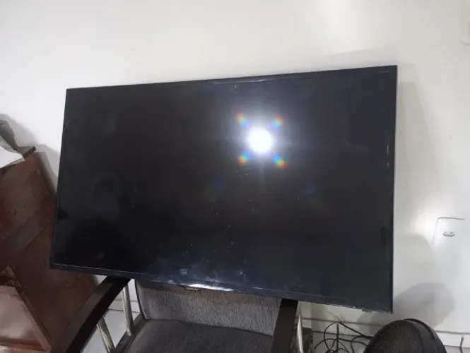 Televisão de led - som baixo