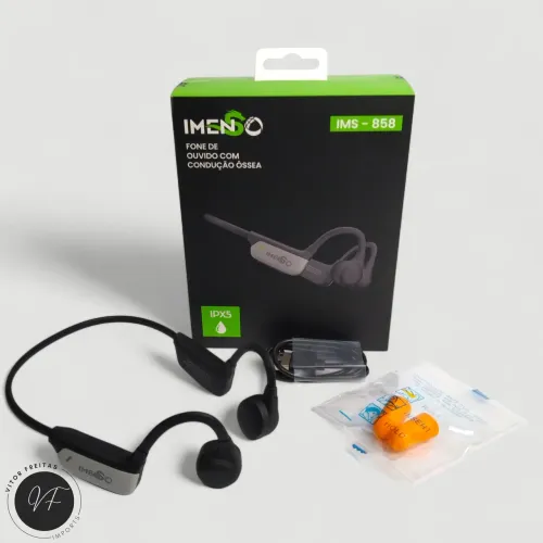 Fone Condução Óssea Bluetooth | Entrega Grátis em VCA 