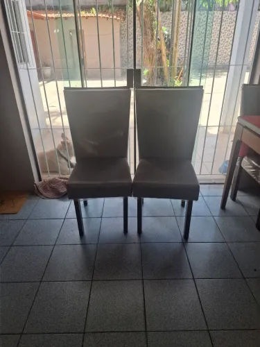 Cadeira de luxo para mesa de jantar ou escrivaninha