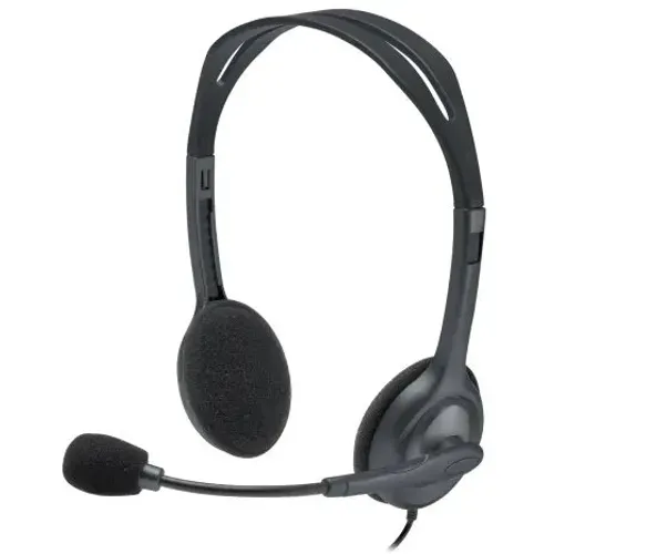 HEADSET LOGITECH H111 COM FIO P2 3,5MM - NOVO 2245