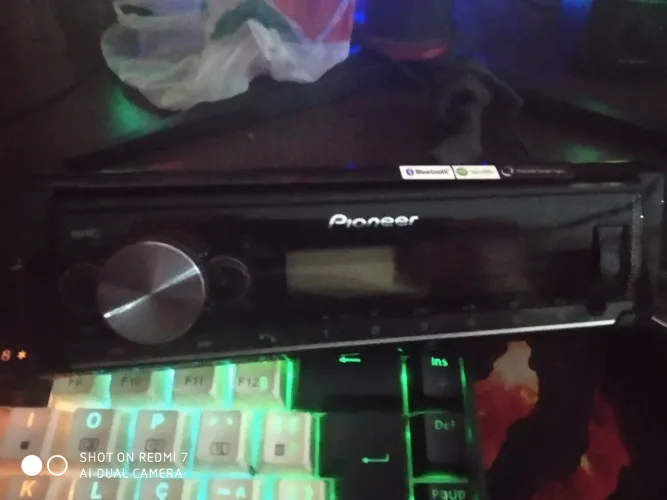 Som automotivo Pioneer Mxh 3000 Mixtrax USB Bluetooth