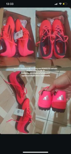 CHUTEIRA f50 club ADIDAS NOVA NA CAIXA