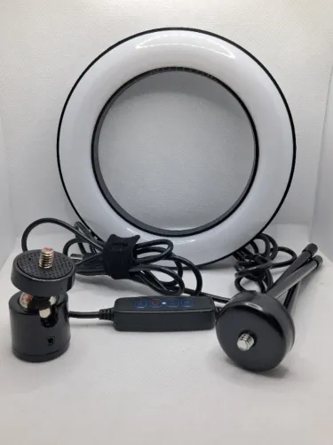 ring light de mesa mini