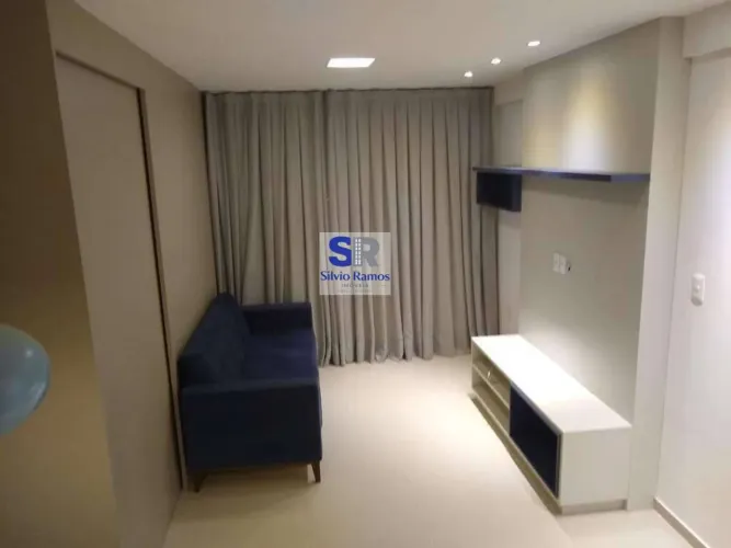 Flat mobiliado para alugar no Espinheiro | 34m² | 1 quarto