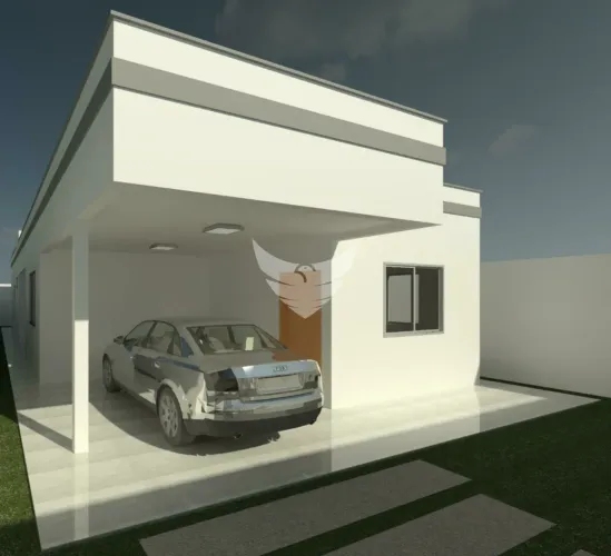Casa moderna bairro Lagoinha com piscina