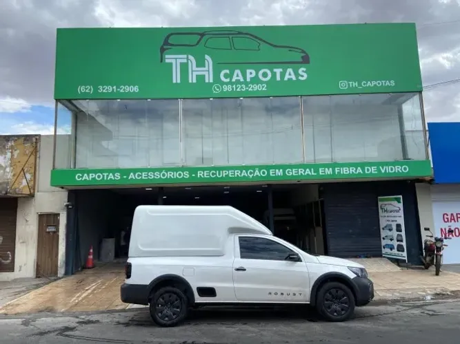 Capota de fibra Saveiro baú meia tampa 2010 A 2025