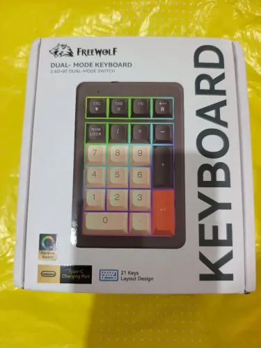 Teclado Numérico FreeWolf