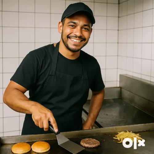 Auxiliar de cozinha - Escala 5x2 - R$3000