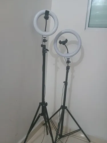TRIPÉ COM RING LIGHT LED