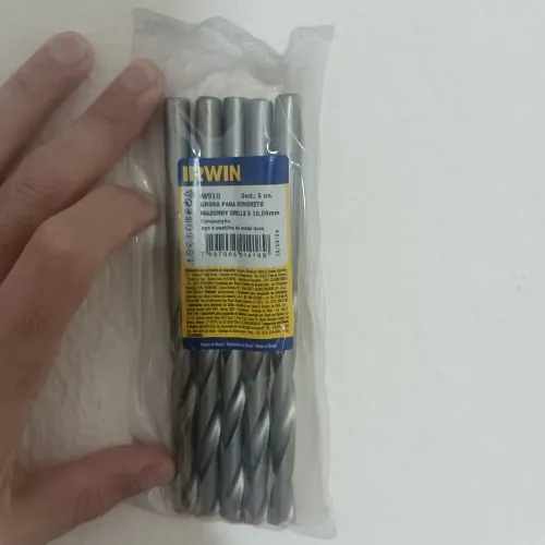 Kit 5 Brocas de Concreto Irwin