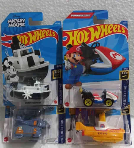 Lote miniaturas Hotwheels temáticos
