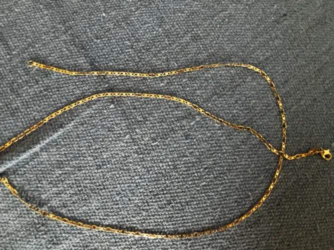 Cordão e pulseira da magold