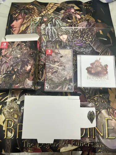 Jogo Brigandine edição colecionador Nintendo Switch
