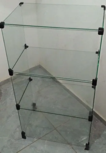 Balcão Vitrine de Vidro
