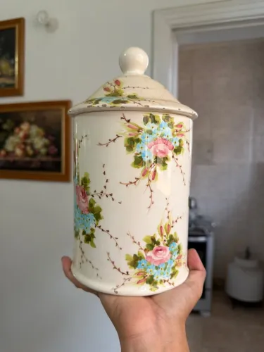 Potiche em ceramica