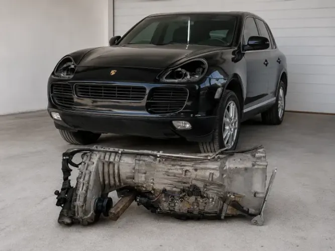 Câmbio Automático Porsche Cayenne V8 4.5 Original Com Tração