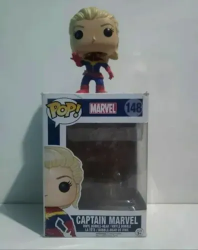 Funko Pop Original Completo Capitã Marvel
