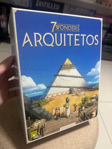7 WONDERS Arquitetos - jogo de tabuleiro - Boardgame