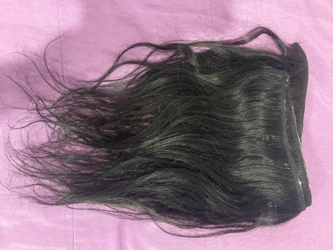 Cabelo humano na tela quase 1 kilo 