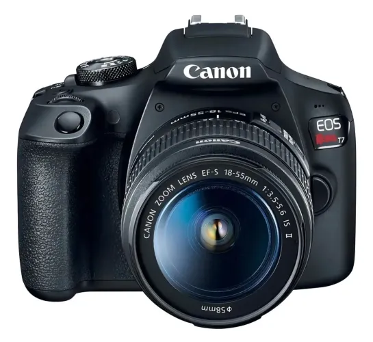 Canon T7 semi nova 4 meses de uso + lente kit + 2 baterias extras