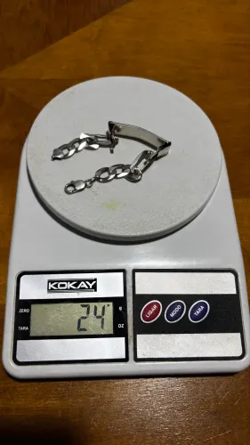 Pulseira de prata
