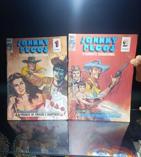 Johnny Pecos HQ - volumes 1 e 2 (excelente estado)