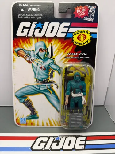 Gi Joe 25th Cobra Ninja Viper - 2008 - Comandos em ação