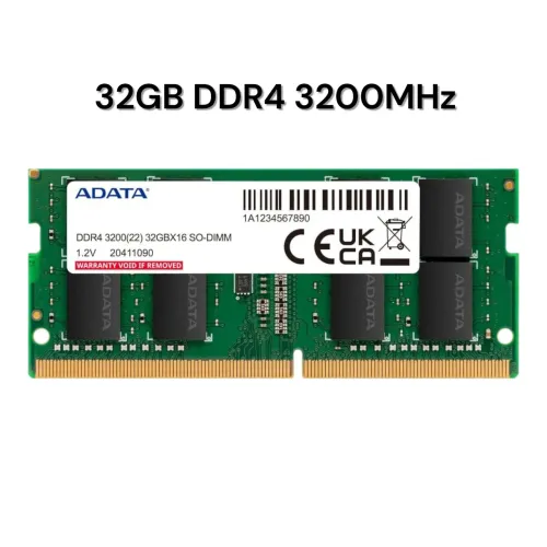 Memória 32GB ADATA DDR4 3200MHz SODIMM AD4S3200732G22-BGN