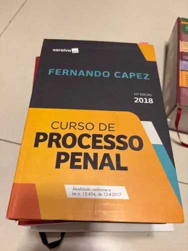 Curso de processo penal Fernando capez