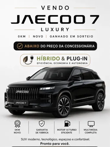 Jaecoo 7 / J7 Luxury 1.5 TB 16V AUT 5P (híbrido) 2026