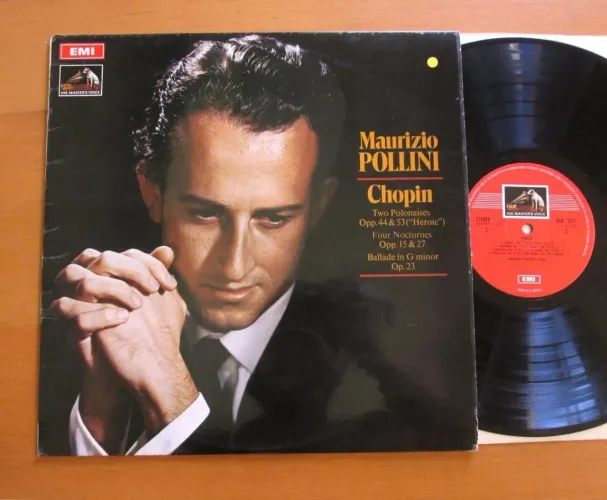 Disco vinil- Maurízio Pollini interpreta Chopin. Visite meu perfil,+ itens a venda