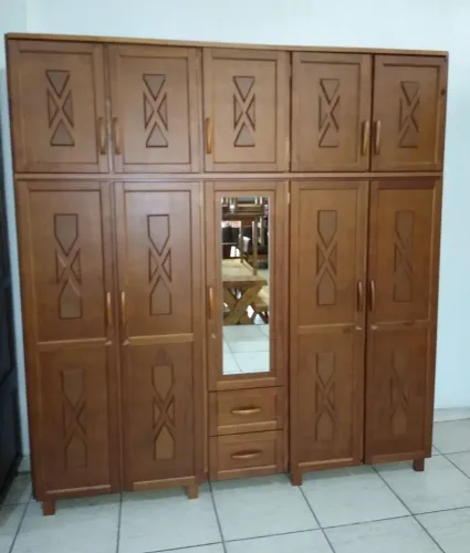 Guarda roupa casal Dallas 10 portas