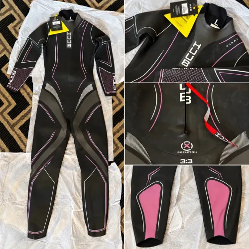 Roupa de natação feminina borracha neoprene triatlon natação - HUUB Aura 2 - Tam. L