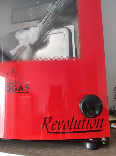 Assador Rotativo Progás Style Revolution a Gás (5 Espetos) - Semi-novo
