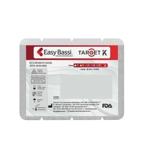 Kit Lima Manual Target K 15-40 - 2mm