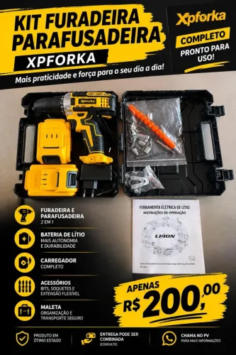 Furadeira e parafusadeira