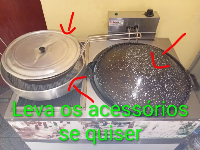 Fritadeira elétrica 220v Ital inox