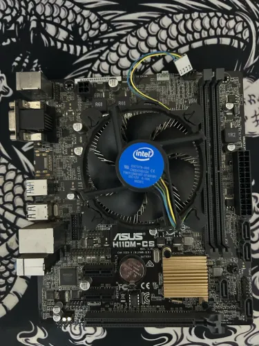 Placa mãe asus h110m-cs