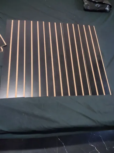50 placas ripadas MDF novas 