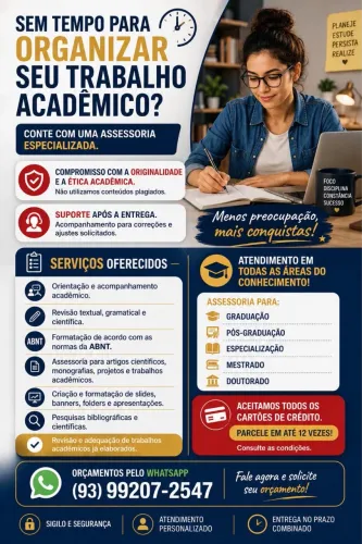 ASSESSORIA ACADÊMICA ESPECIALIZADA