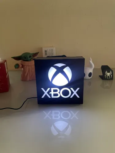 Luminária geek gamer