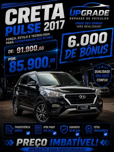 Hyundai Creta Pulse 1.6 16V Flex Aut. 2017
