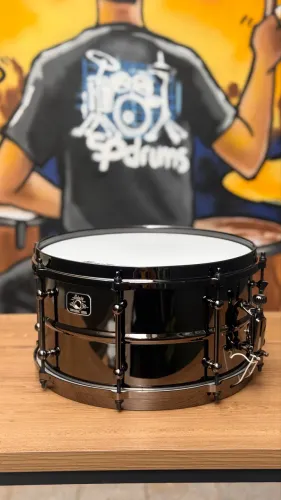 Caixa Ludwig Universal Model Brass 13x7 Black Nickel Aros Die Cast