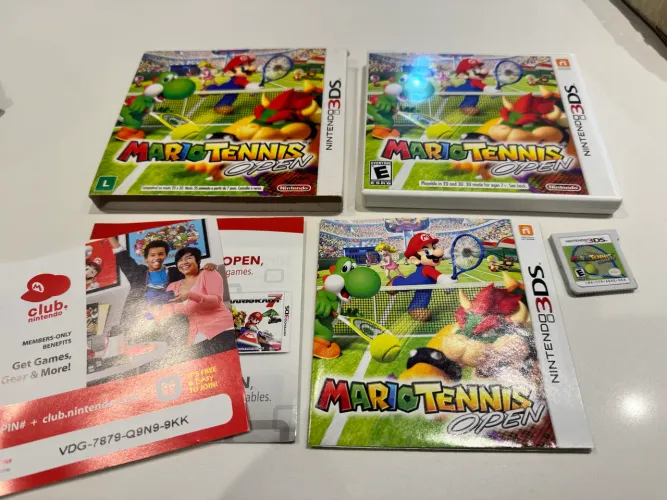 Mario Tênis Open CIB com luva