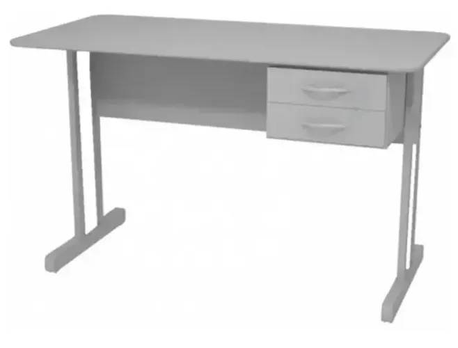 Mesa 1,20x0,60 com 02 gavetas